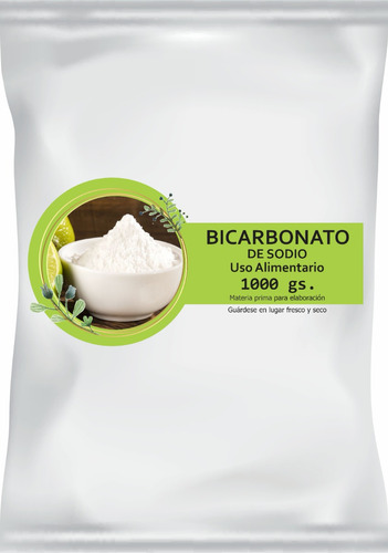 Bicarbonato De Sodio - 1 Kg. - Grado Alimenticio