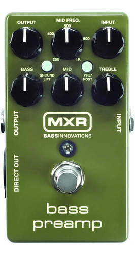 Mxr M81 - Preamplificador De Graves