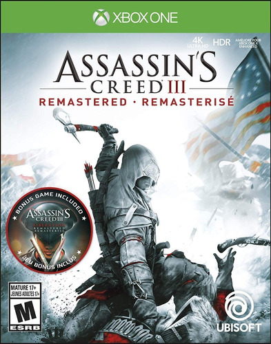 Assassins Creed Iii Remastered Xbox One Nuevo Sellado