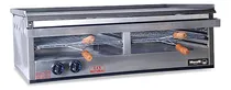Comprar Chivitero A Gas Con Plancha Y Gratinador Doble Morelli