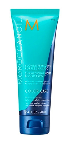 Moroccanoil Shampoo Color Care Matizador Violeta Travel 70ml