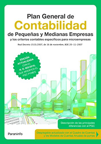 Libro Plan General De Contabilidad De Pequeñas Y Medianas Em