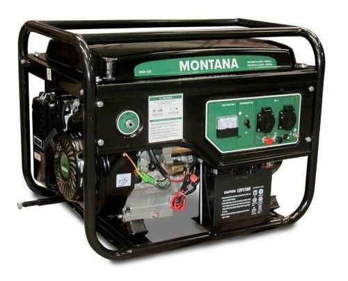 Generador Montana 6500w -arranque Electrico - 8hs Autonomia