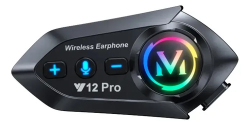 Fone De Ouvido Capacete Fone Bluetooth Para Moto Ip56 Y12pro
