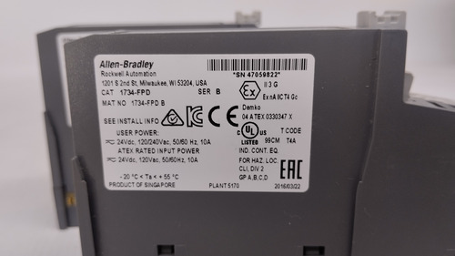 1734-fpd Allen-bradley Point I/o (Usado)