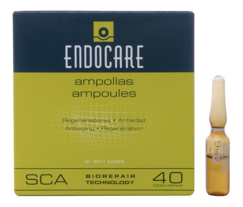 Endocare 7 Ampolletas De 1 Ml C/u  Flash Repair