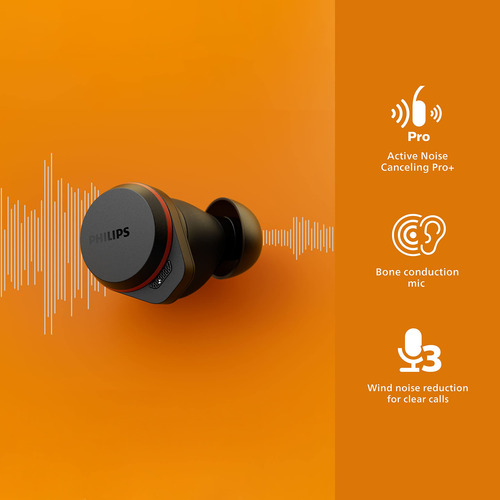 Auriculares Deportivos Inalámbricos Philips Go A7507 Con Can