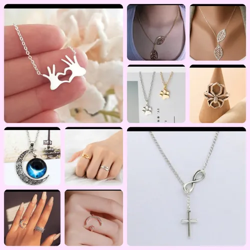 Pulseras anillos y collares new arrivals