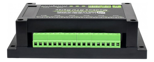 Para Módulo De Relé Industrial Modbus Rtu De 8 Canais