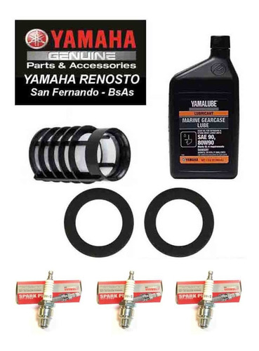 Kit De Servicio Anual Yamalube Para Motores Yamaha 60hp 2t