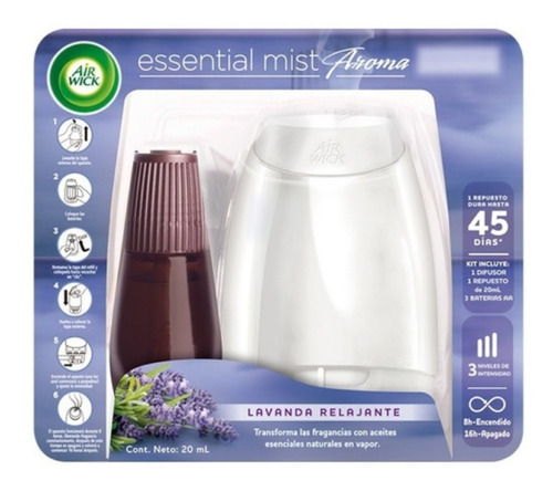 Essentials Aparato Lavanda Vaporino Airwick