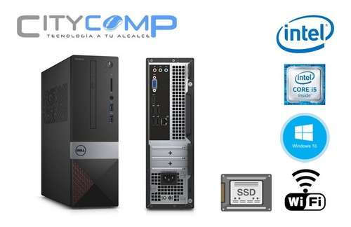 Kit Pc Dell I5 Sexta, 240 Gb Ssd, 8 Gb Ram, Wifi, Monitor 19 (Reacondicionado)