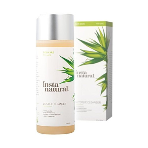 Instanatural Glicólico Limpiador Facial - Anti Arrugas, Fine