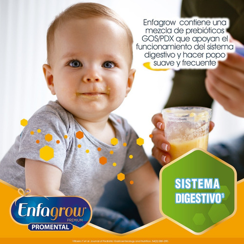 Leche De Crecimiento Enfagrow Etapa 3, Lata 800 G