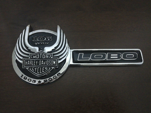 Emblema Ford Lobo Harley Davidson 105 Aniversario 