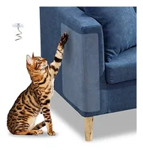 Comprar 10 Protectores De Arañazos Para Gatos Para Sofá Transparentes Para Mascotas Gatos Perros Garras Almohadillas Autoadhesivas Discretas Para Gatos Para Muebles Para Muebles Para Proteger La Tapicería