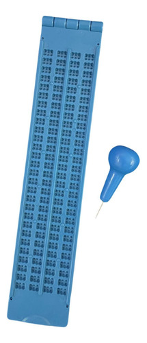 Braille Writing Con Bolígrafo, Suministros De Azul