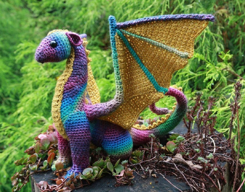 Patron Dragón Amigurumi