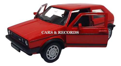Volkswagen Golf I Gti Rabbit Nuevo Sin Caja - R Welly 1/32 Rojo
