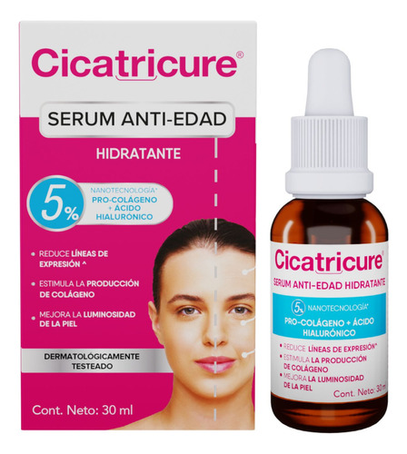Cicatricure Serum Facia Anti-edad Hidratante 30ml