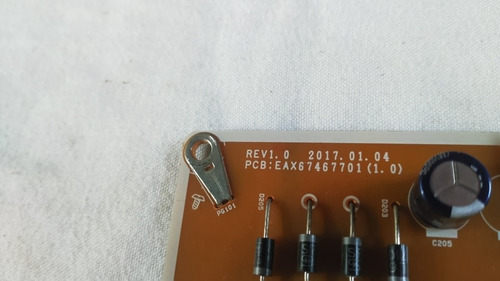 Placa Fonte Tv Lg 49 L J 5550 ( Eax 67467701 ( 1.0 ) (Usado)