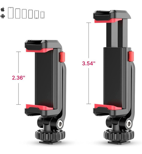 Imagen 3 de 6 de Soporte De Clip Para Teléfono Ulanzi St-06s