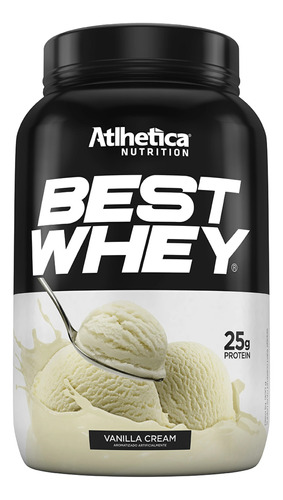 Suplemento Best Whey Proteina Sabor Vainilla Cream 900g