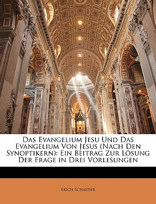 Libro Das Evangelium Jesu Und Das Evangelium Von Jesus (n...