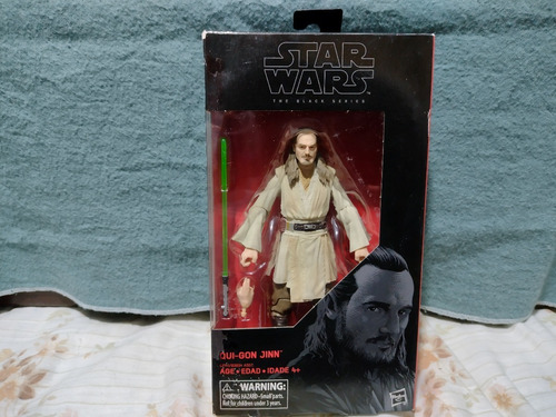 Star Wars Qui Gon Jinn Black Series (Usado)