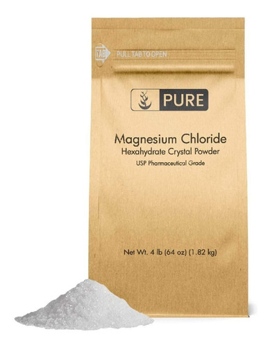 Cloruro Magnesio 4 Libras Pure - g a $201