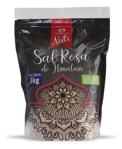 Sal Rosa do Himalaia Fino Empório Nut's 1Kg