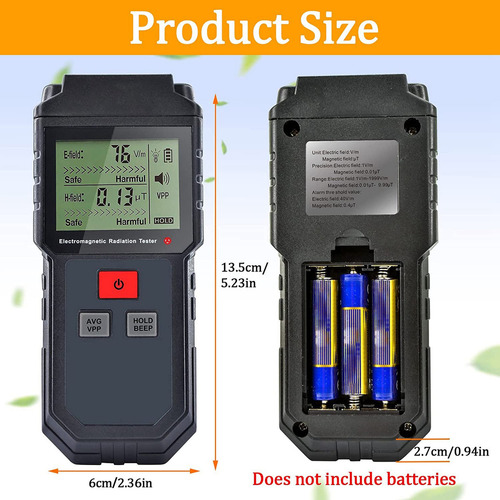 Emf Contador Geiger Detector De Radiación Electromagnética