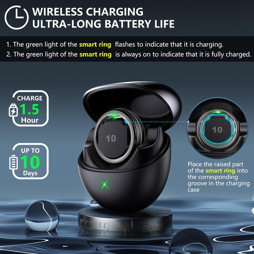 Seekzero Smart Ring - Sin Suscripción A Aplicaciones, Tamaño