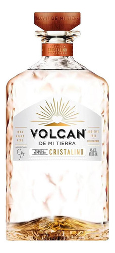 Pack De 6 Tequila Volcán De Mi Tierra Reposado Cristalino 75
