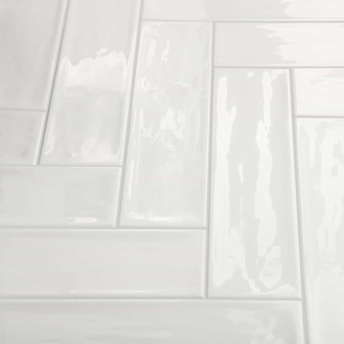 Ceramico Iceland Brillante 7,7x30,5 (i.a) - 2da Blanco