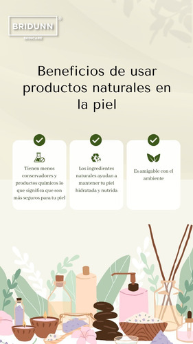 Crema Facial Rejuvenecedora Bridunn Skincare Con Colágeno