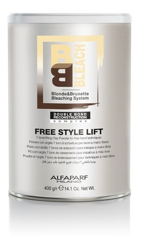 Alfaparf Bb Bleach Free Style Lift Descolorante 7 Tons 400g