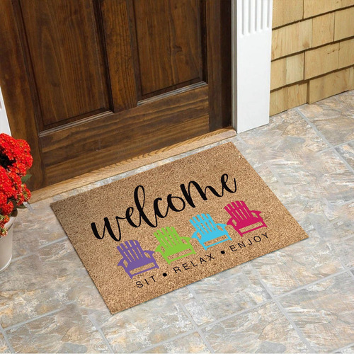 Rugs Summer Holiday Welcome Floor Doormat Style American Sty