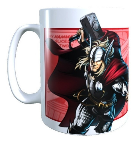 Taza Thor, Vengador, Alta Calidad, Marvel