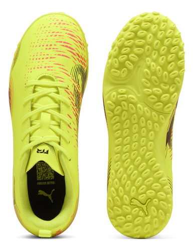 Zapato De Futbol Puma Future 8 Play Tt Jr Amarillo Niño