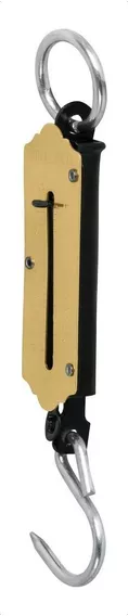  Báscula comercial analógica colgante Pretul BAS-P 50kg dorado