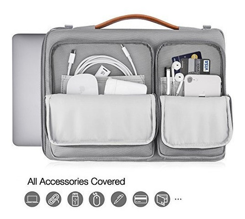 Bolso Tomtoc 13 14 15 Pulgadas Funda Protectora De Laptop, P