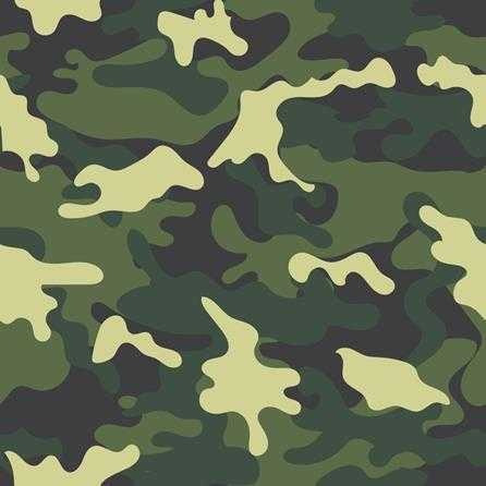 Imagem 1 de 1 de Papel De Parede Adesivo Camuflado Militar 23543 0,58x2,50m