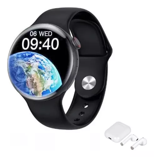 Relogio Smart Watch Preto Feminino Compativel iPhone Samsung