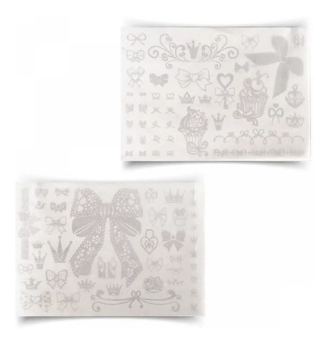 Imagem 2 de 2 de Glitz Art 50 Desenhos Lacinhos Dican 4521
