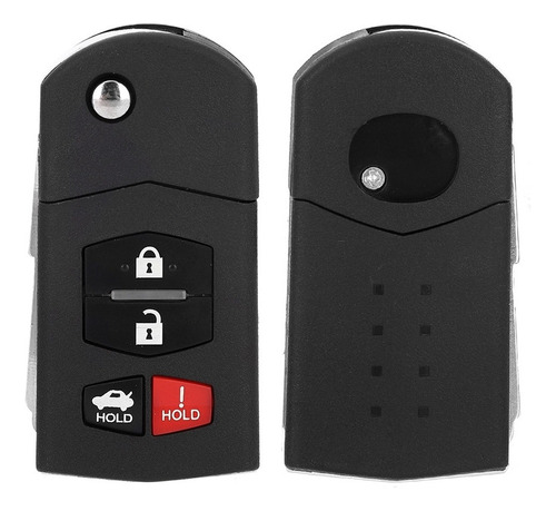 Funda Llavero Coche 3 + 1 Botones Mazda 3 5 6 Rx-8 Cx-7 Cx-9