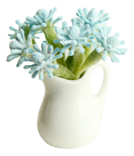 Accesorios De Flores Para Casa De Muñecas, Casa De Azul