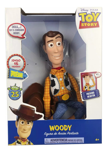 Toy Story Woody Muñeco Con Sonido 33 Cm Bunny Toys