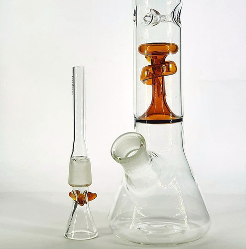 Imagem 9 de 9 de Bong De Vidro Ice Percolator | Livre | + Brindes