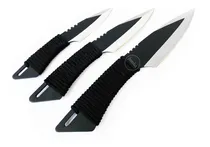 Comprar Cuchillo Lanzadores Cuchillos Acero Inoxidable Funda Tela Color Negro